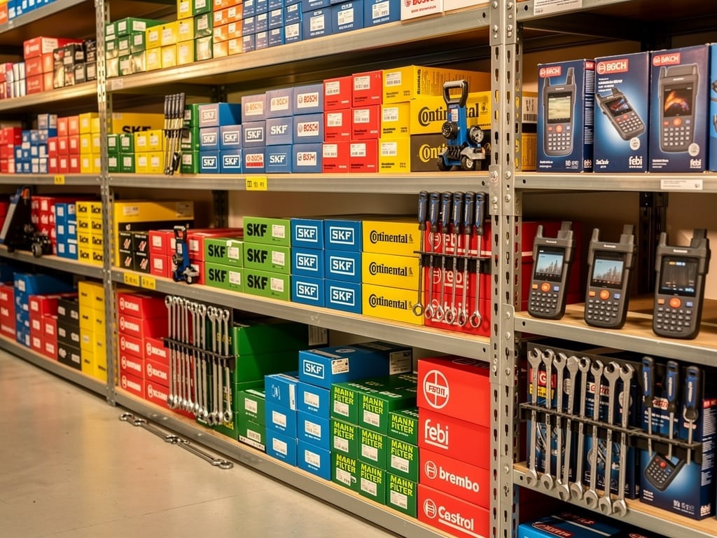 Riesige Teileauswahl